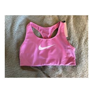 Pink Nike Sports Bra size medium